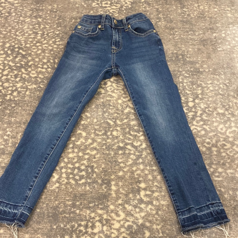 7 FOR ALL MANKIND KIDS JEANS ANKLE SKINNY